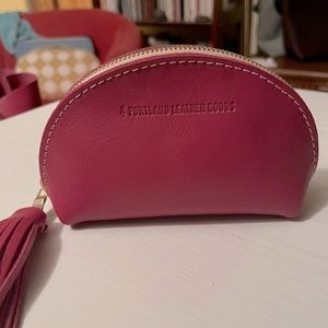 TACO from Portland Leather Goods in Hibiscus